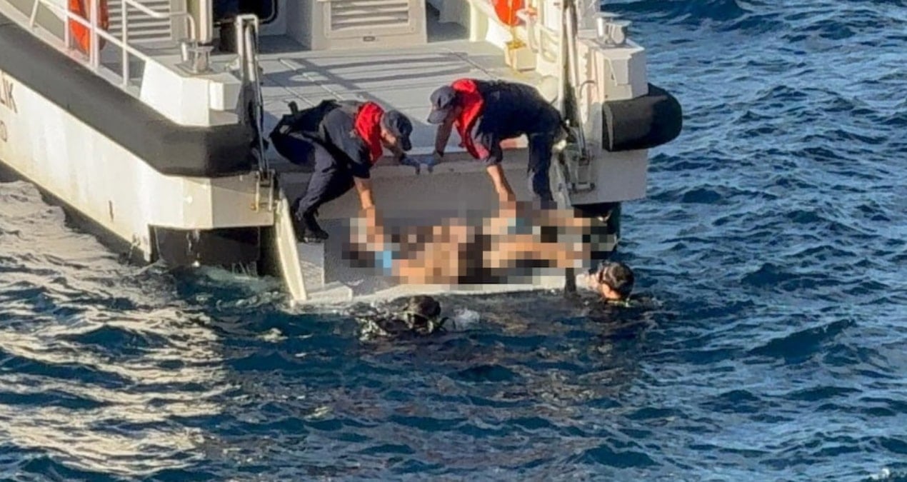 Denizde yüzme maskeli cesedi bulundu