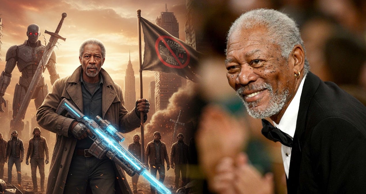 Hollywood yıldızı Morgan Freeman yapay zekaya savaş açtı! “Biraz sinirliyim, bu benim param!”