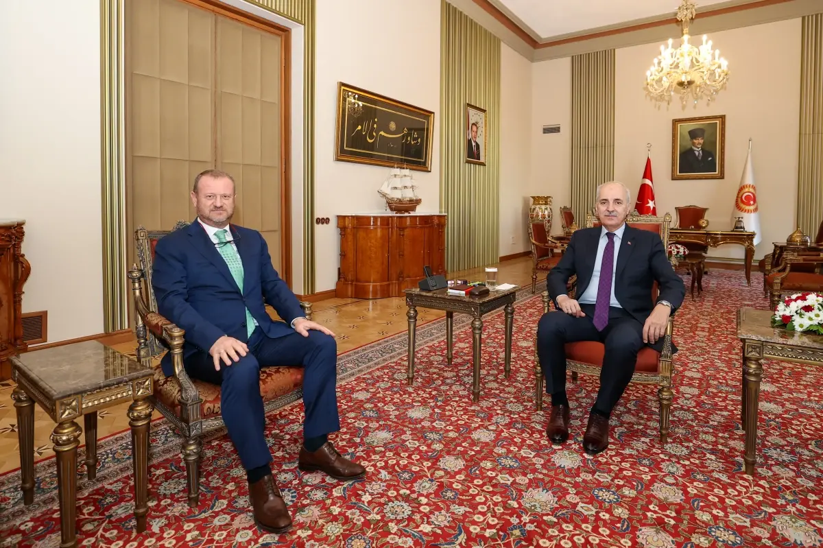 Kurtulmuş, RTÜK Başkanı Daniş’i Kabul Etti