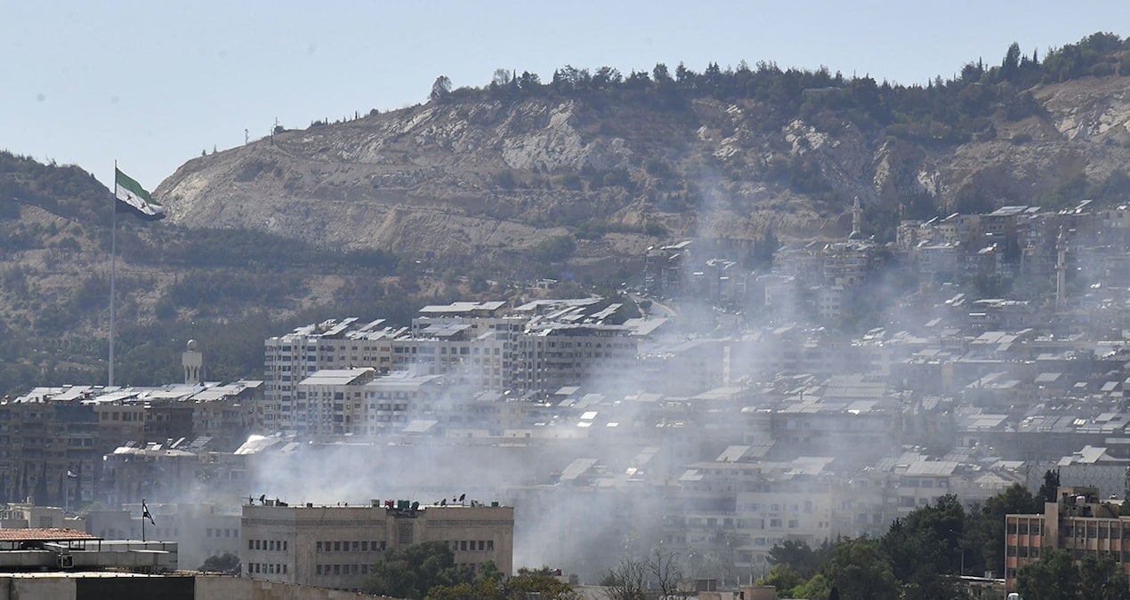 Suriye’nin başkenti Şam’da patlama