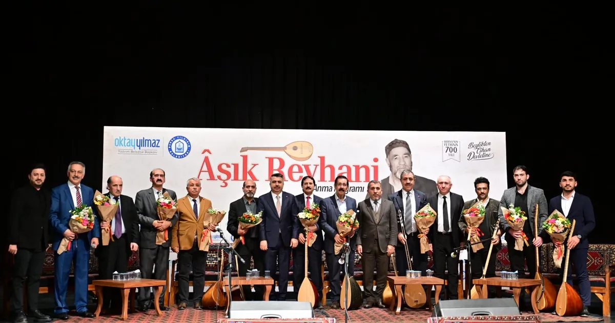 Bursa Yıldırım Belediyesi’nden Aşık Reyhani’ye vefa