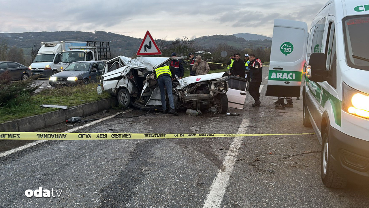 Zonguldak, Çaycuma’da feci kaza: 2 ölü