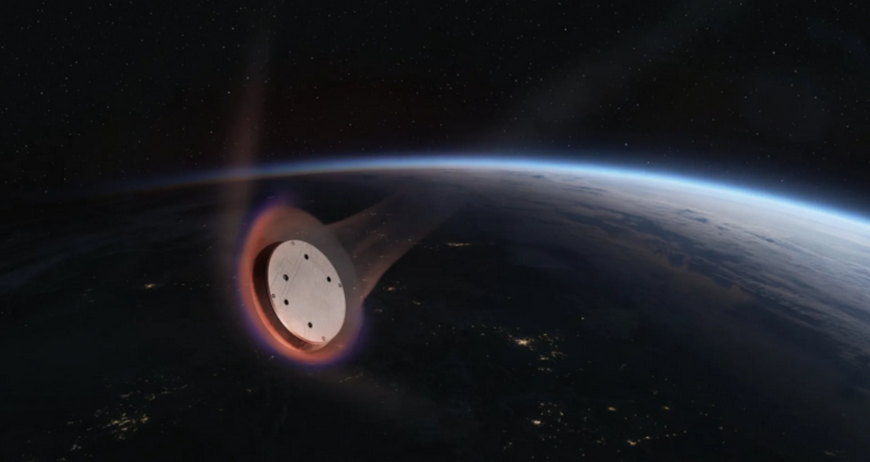 Görenler UFO sandı: ‘Yıldızlar arası kamyonun’ gizli denemesi yapıldı